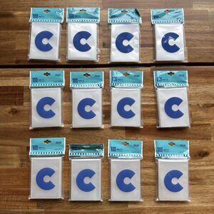 12 New Colqu‎ Penny Trading Card Sleeves packs of 100 Each (1200 Total Sleeves)